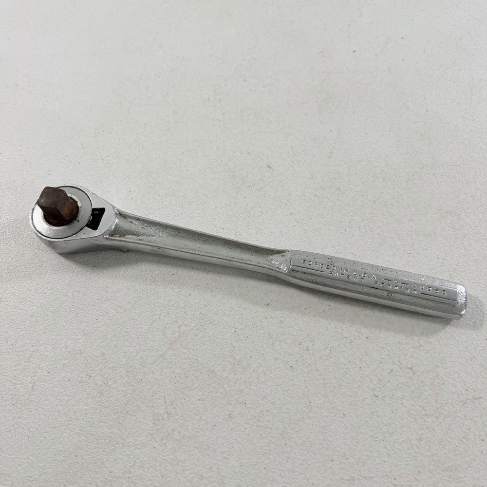 Vintage Craftsman Tools 1/2'' Drive Quick Release Ratchet -V- 44985 USA